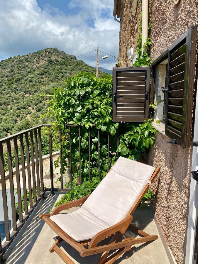 Studio Terrasse Vue Mer Clim Wifi Parking Partinello Extérieur photo
